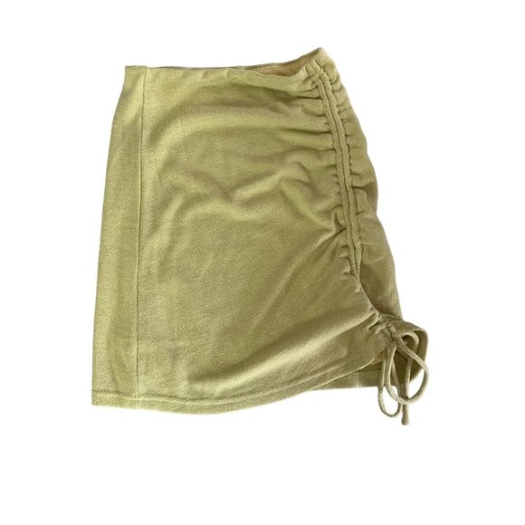 Lime Green 90s / y2k Princess Polly Women’s Skirt 0 Yellow/Green - Picture 1 of 5
